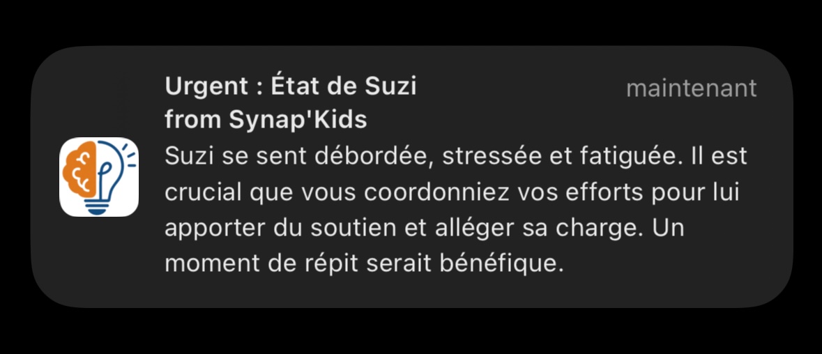 Notifications intelligentes